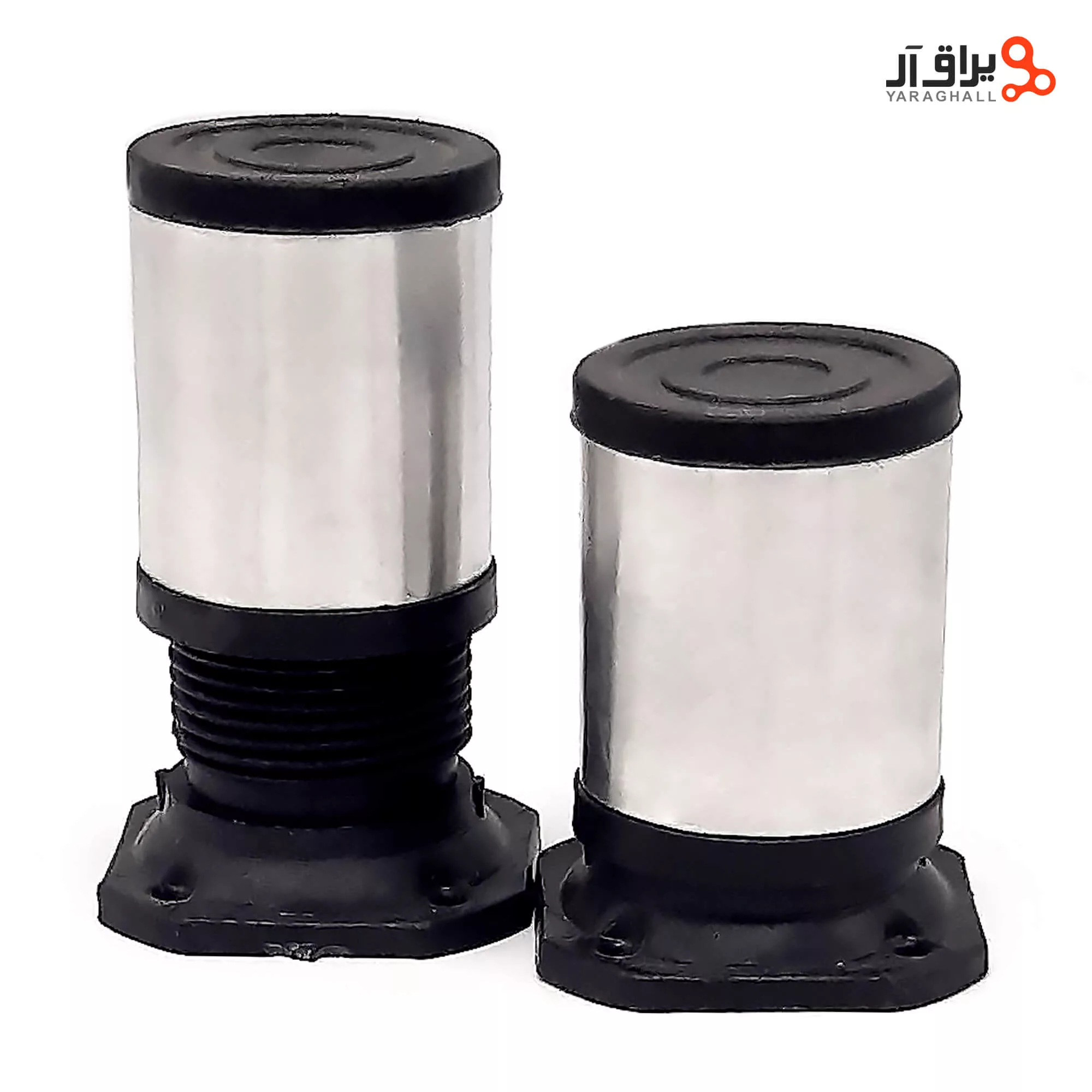 پایه کابینت آلومینیوم براق طرح استیل